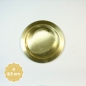 Mobile Preview: Kerzenständer | 101 | Gold | Kerzenteller rund 11,5 cm
